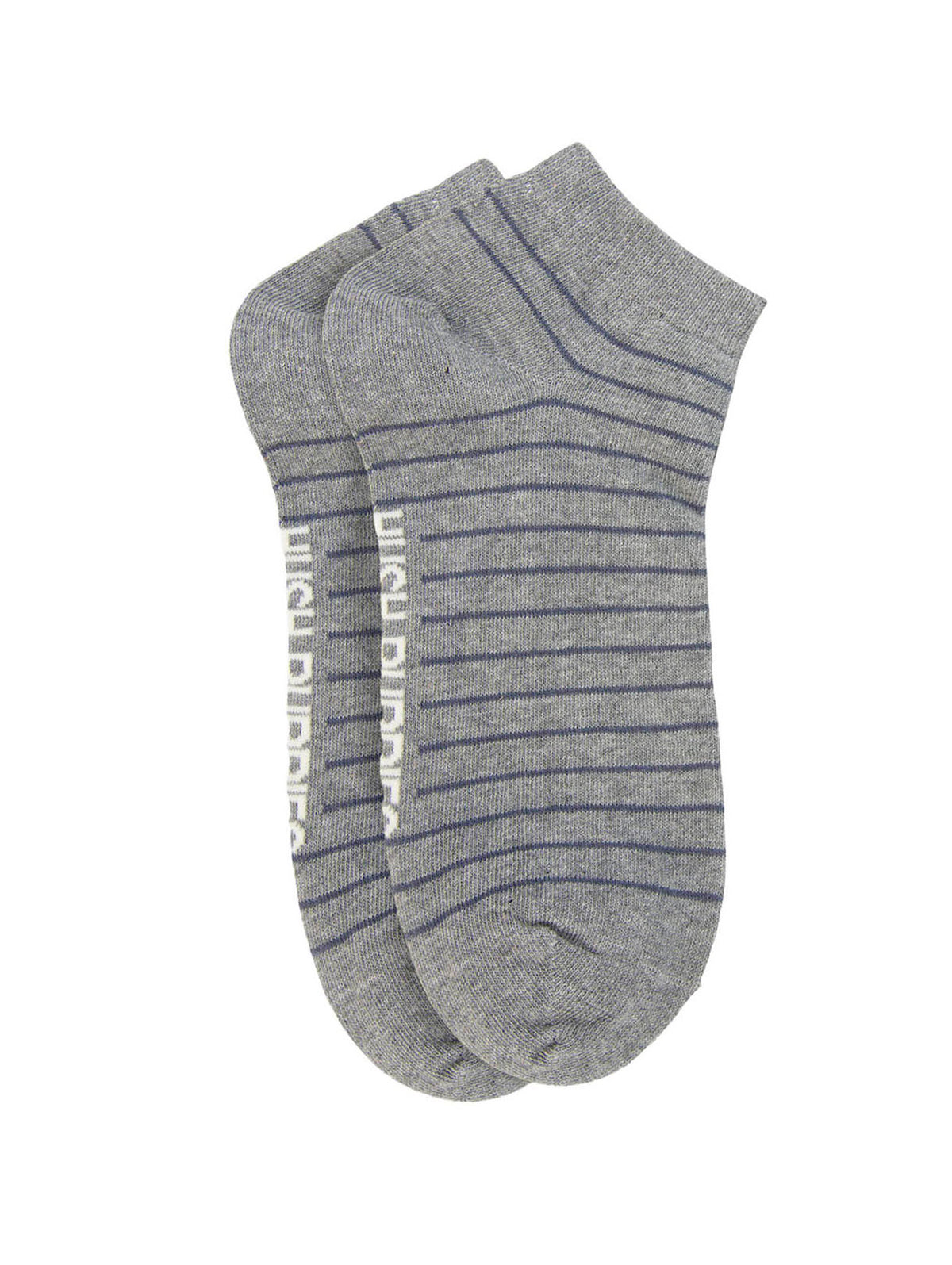 Calcetin Algodón Hombre Ped Finline Gris Hush Puppies
