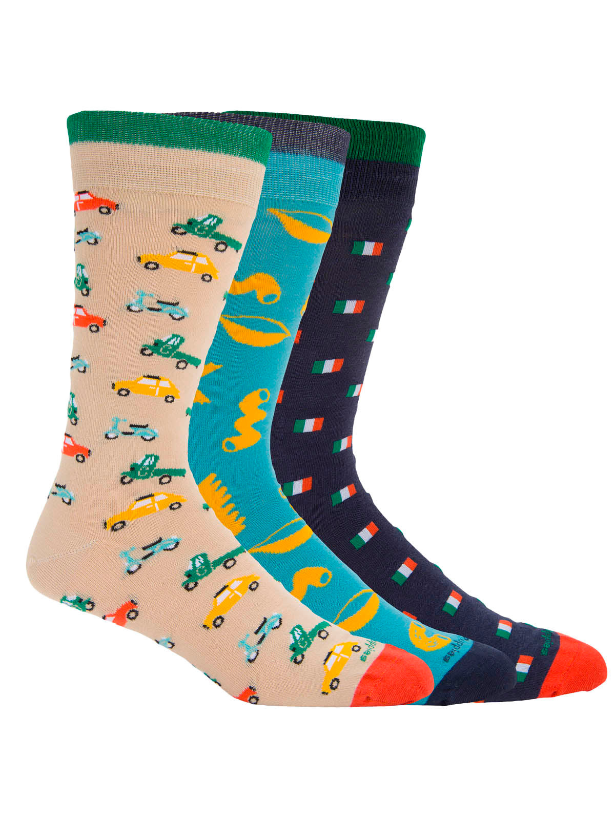 Calcetin Algodón Hombre Pack Gift Italy Multicolor Hush Puppies