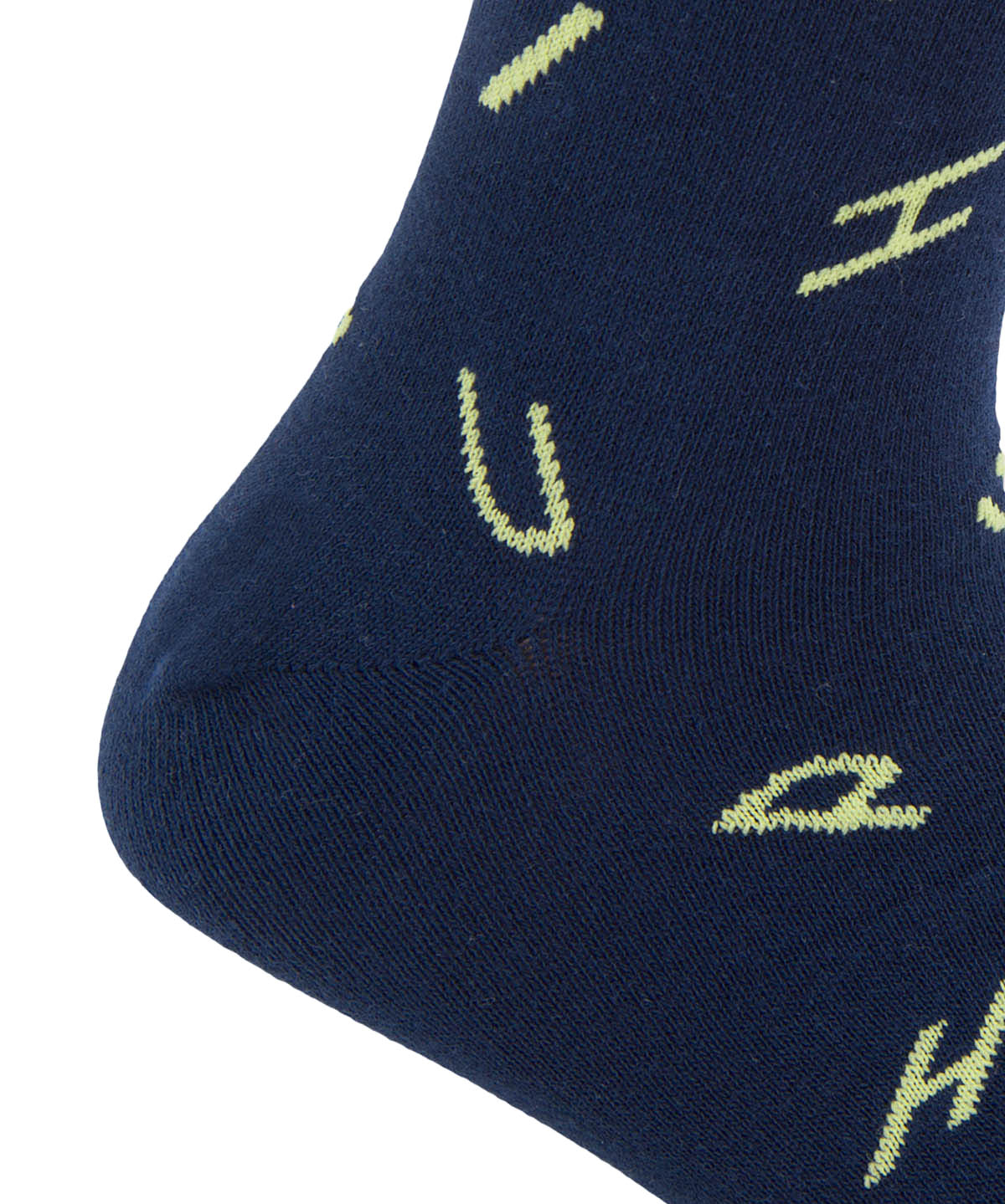 Calcetin Algodón Hombre C Cuff Letter Azul Hush Puppies