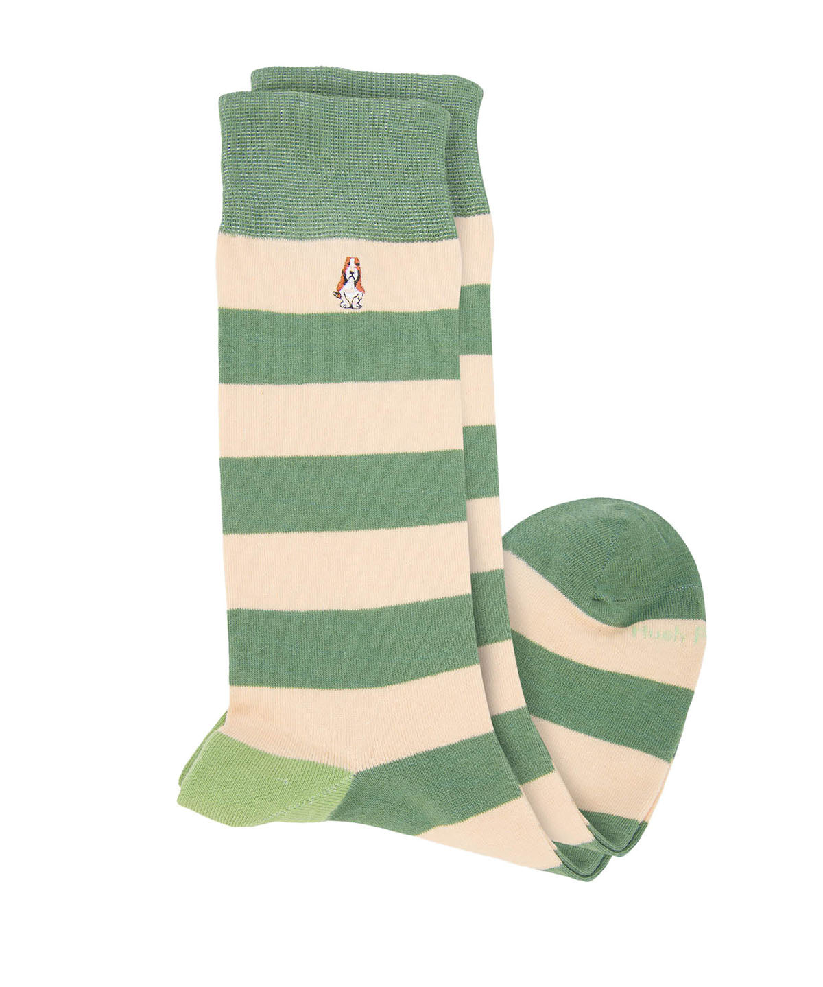 Calcetin Algodón Hombre C Blocks Verde Hush Puppies