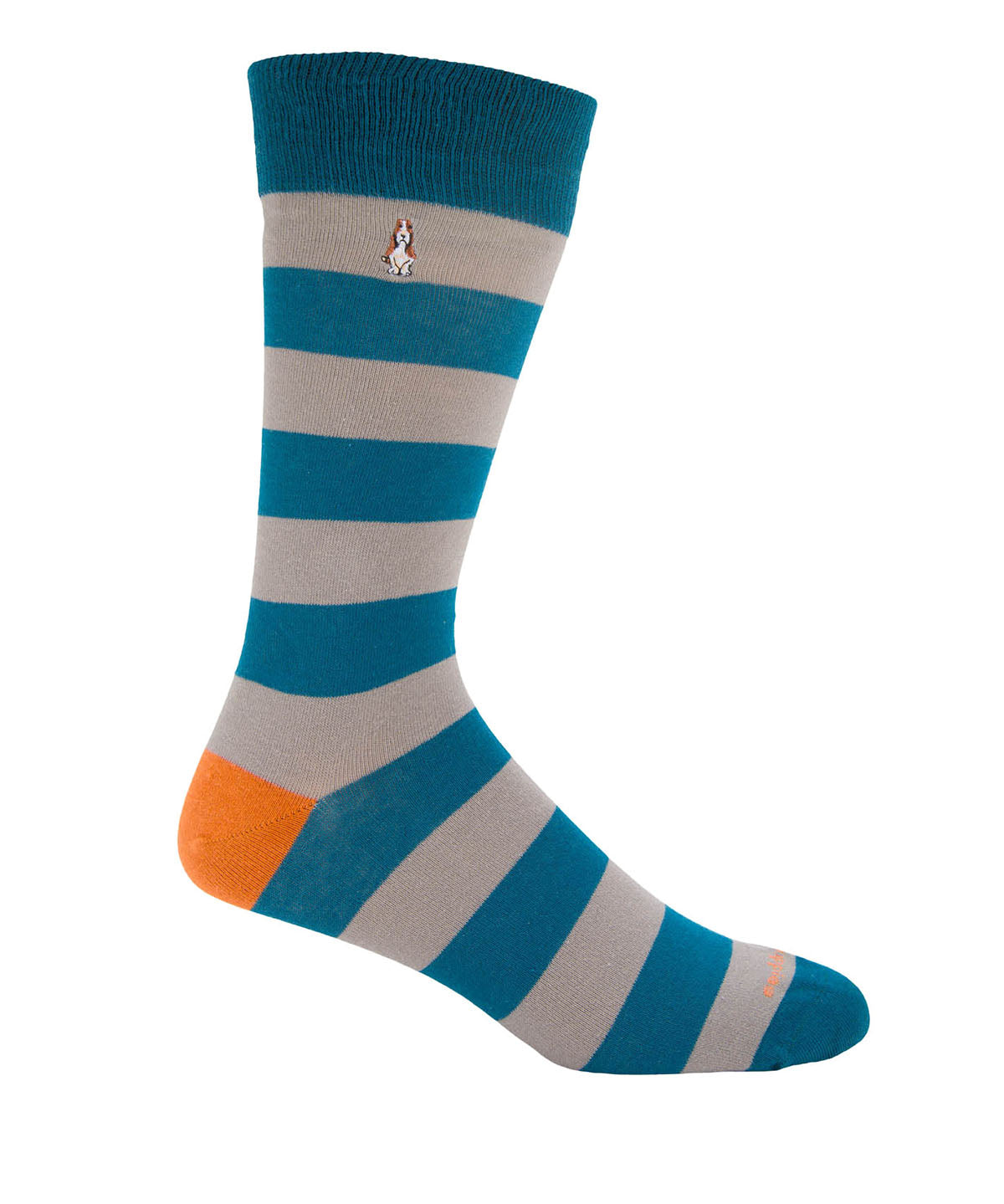 Calcetin Algodón Hombre C Blocks Azul Hush Puppies