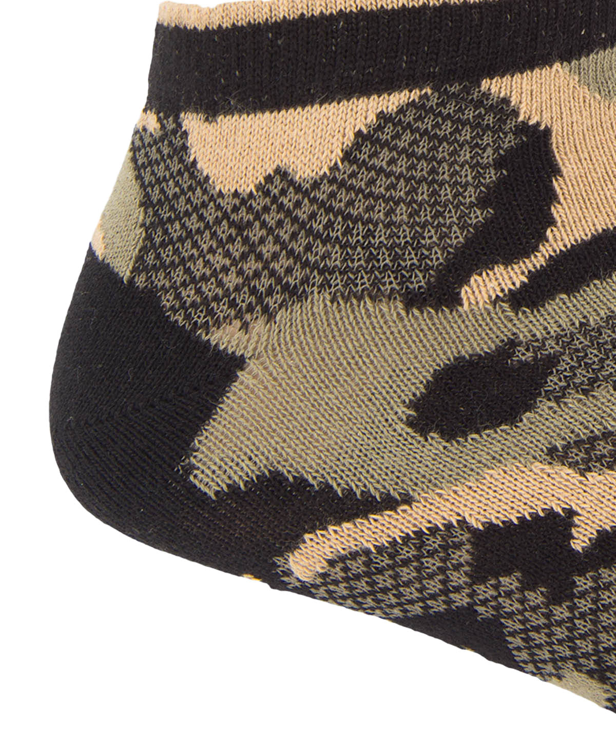 Calcetin Algodón Hombre Ped Camo Negro Hush Puppies