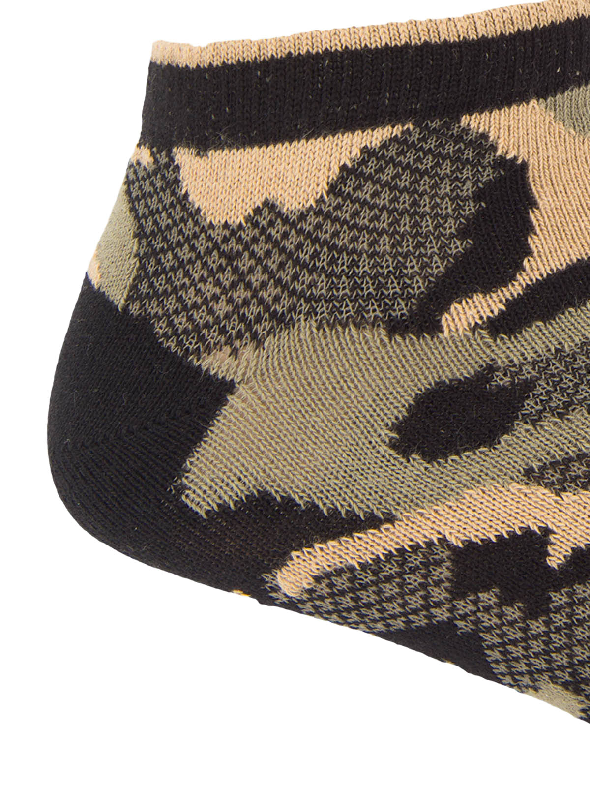 Calcetin Algodón Hombre Ped Camo Negro Hush Puppies