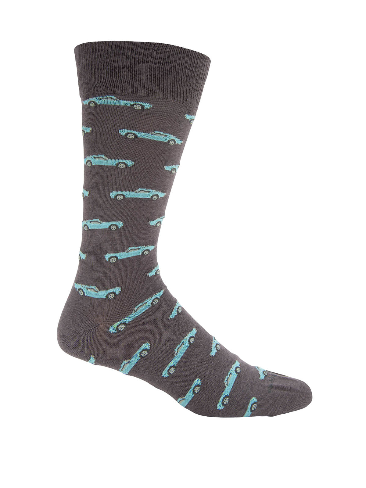 Calcetin Algodón Hombre C Vintage Car Gris Hush Puppies