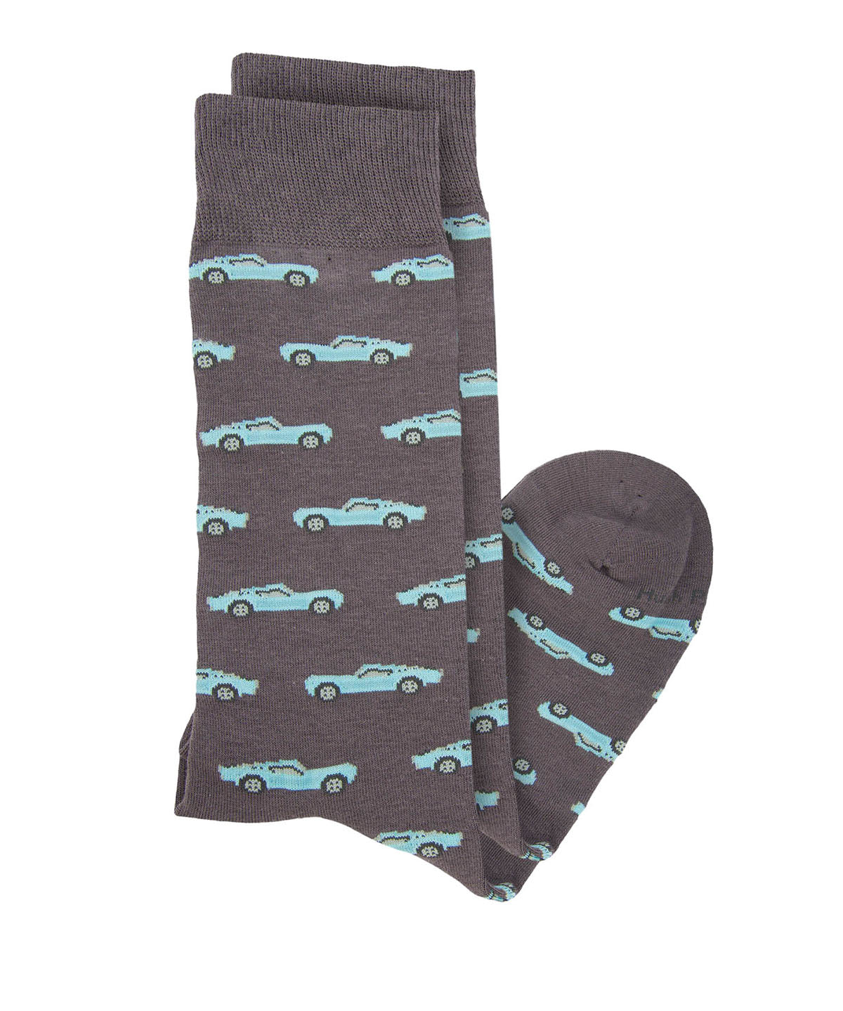 Calcetin Algodón Hombre C Vintage Car Gris Hush Puppies
