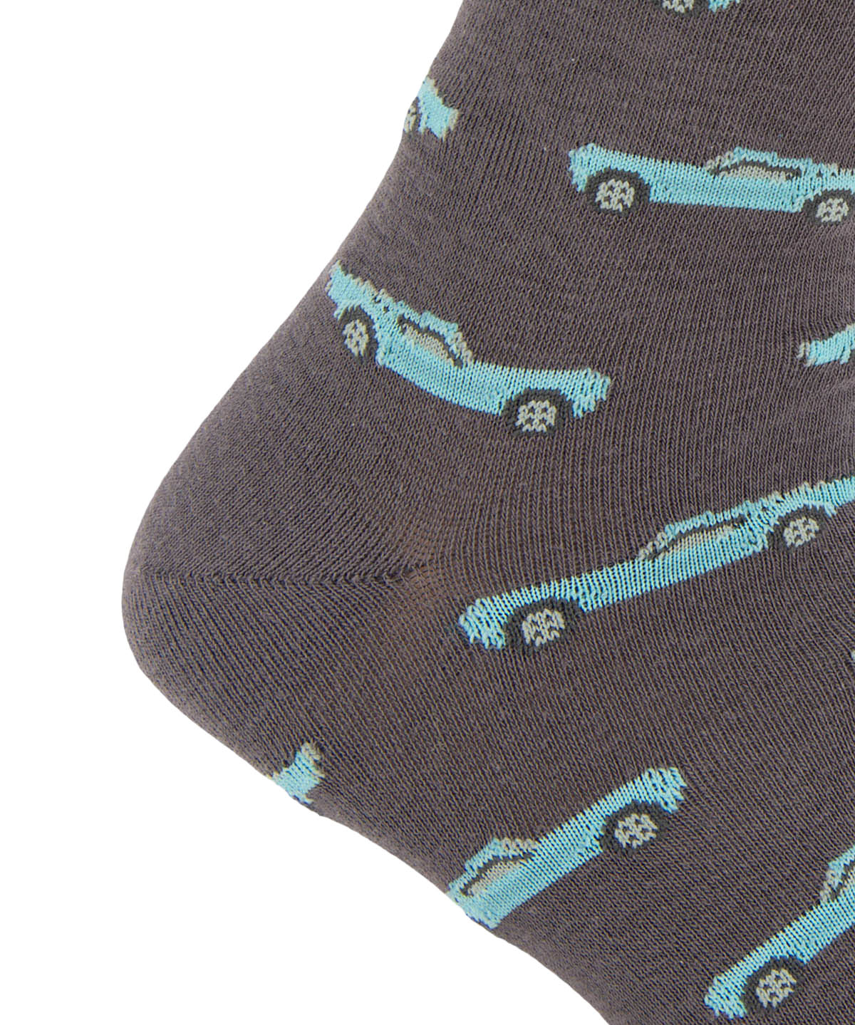 Calcetin Algodón Hombre C Vintage Car Gris Hush Puppies