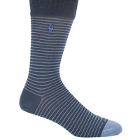 Calcetin Algodón Hombre D Lines Dog Azul Hush Puppies