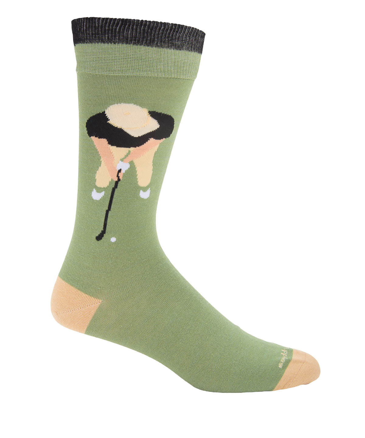 Calcetin Algodón Hombre Diff Golf Verde Hush Puppies