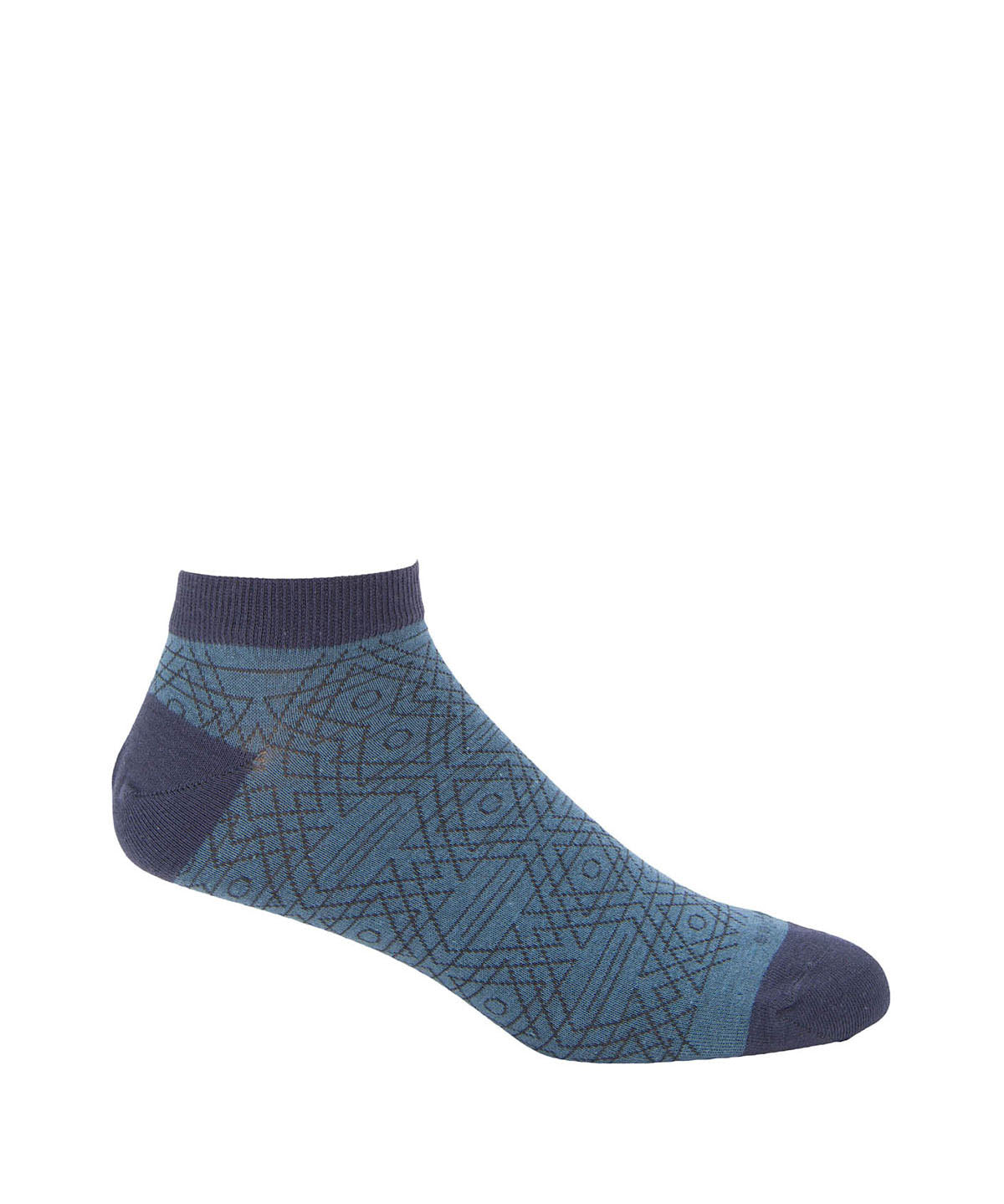 Calcetin Algodón Hombre Ped Design Azul Hush Puppies