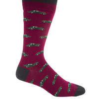 Calcetin Algodón Hombre C Old Car Rojo Hush Puppies