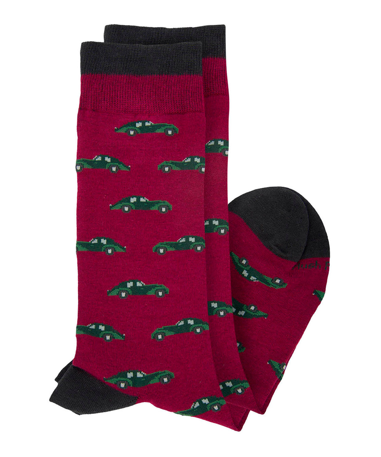 Calcetin Algodón Hombre C Old Car Rojo Hush Puppies