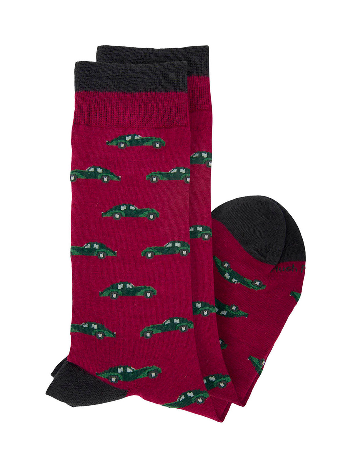 Calcetin Algodón Hombre C Old Car Rojo Hush Puppies