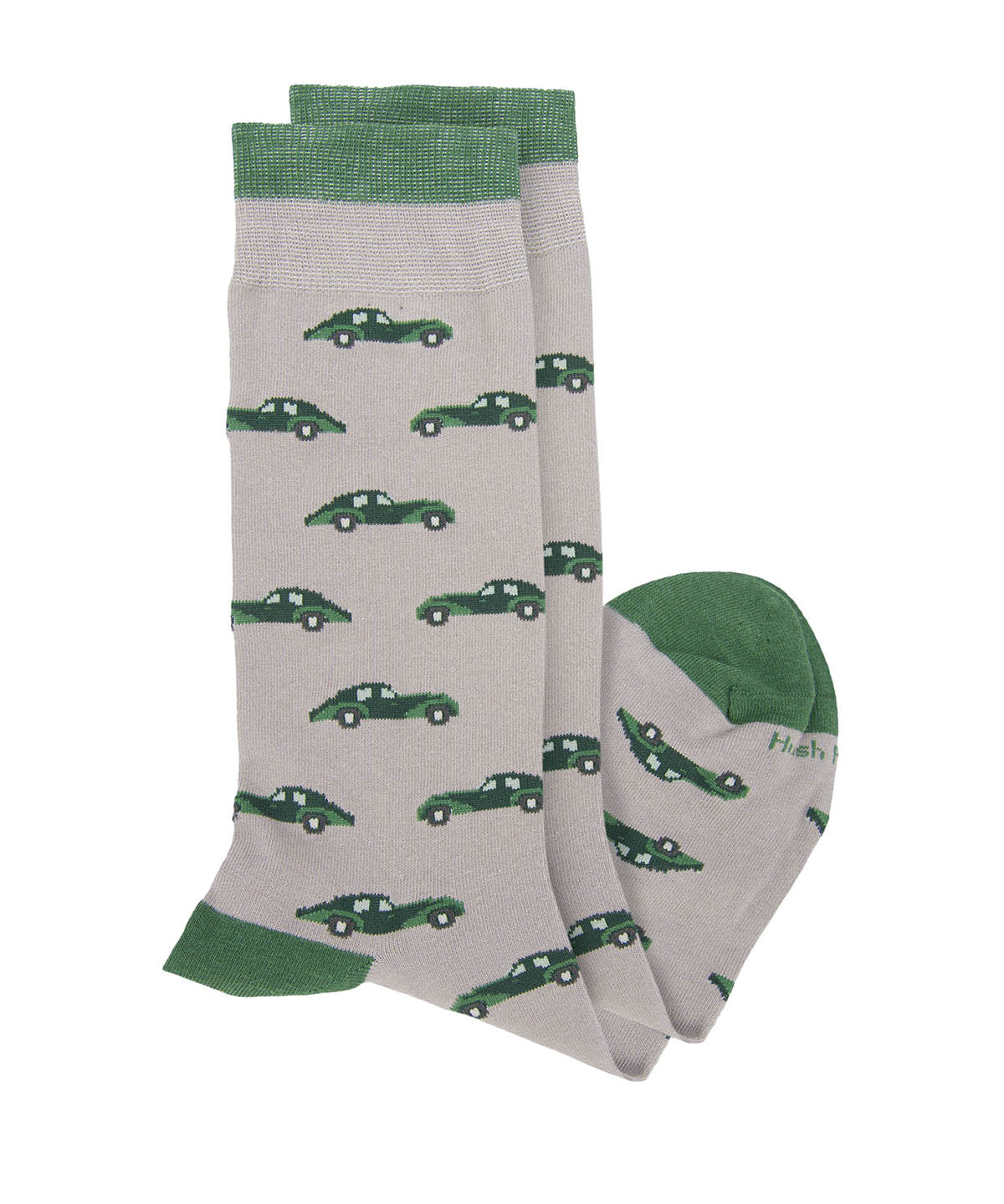 Calcetin Algodón Hombre C Old Car Gris Hush Puppies