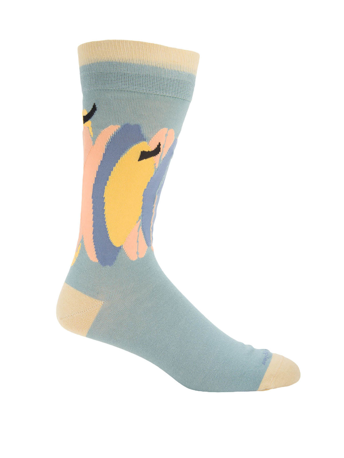Calcetin Algodón Hombre Diff Standup Azul Hush Puppies
