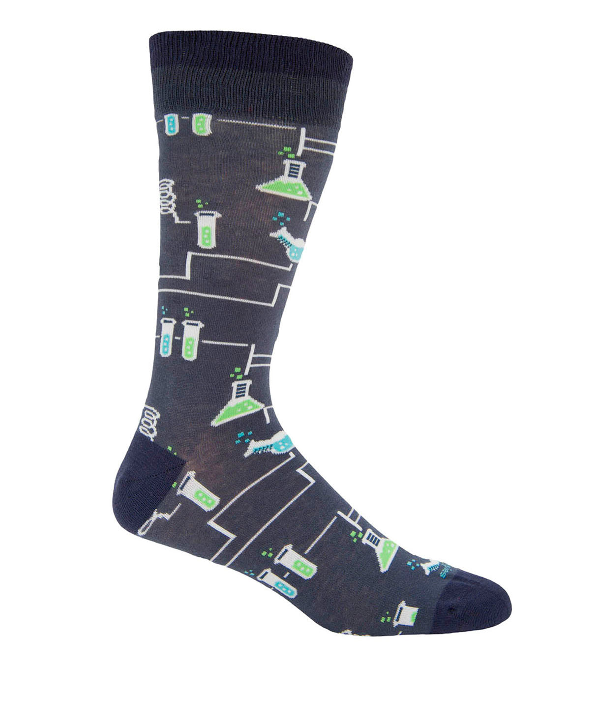 Calcetin Algodón Hombre C Chemical Azul Hush Puppies