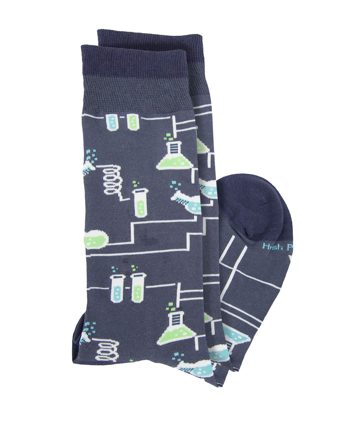 Calcetin Algodón Hombre C Chemical Azul Hush Puppies