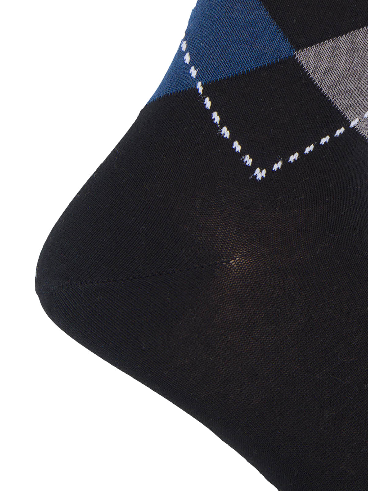 Calcetin Algodón Hombre D Rombos Negro Hush Puppies