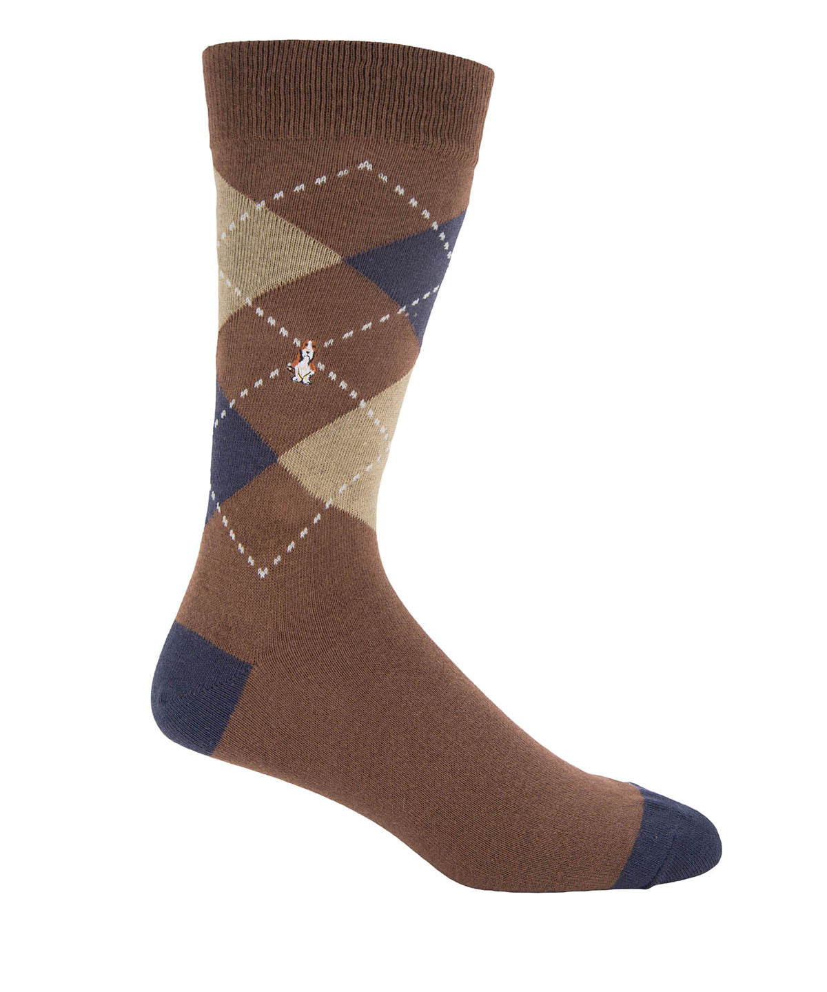 Calcetin Algodón Hombre C Diamond Café Hush Puppies