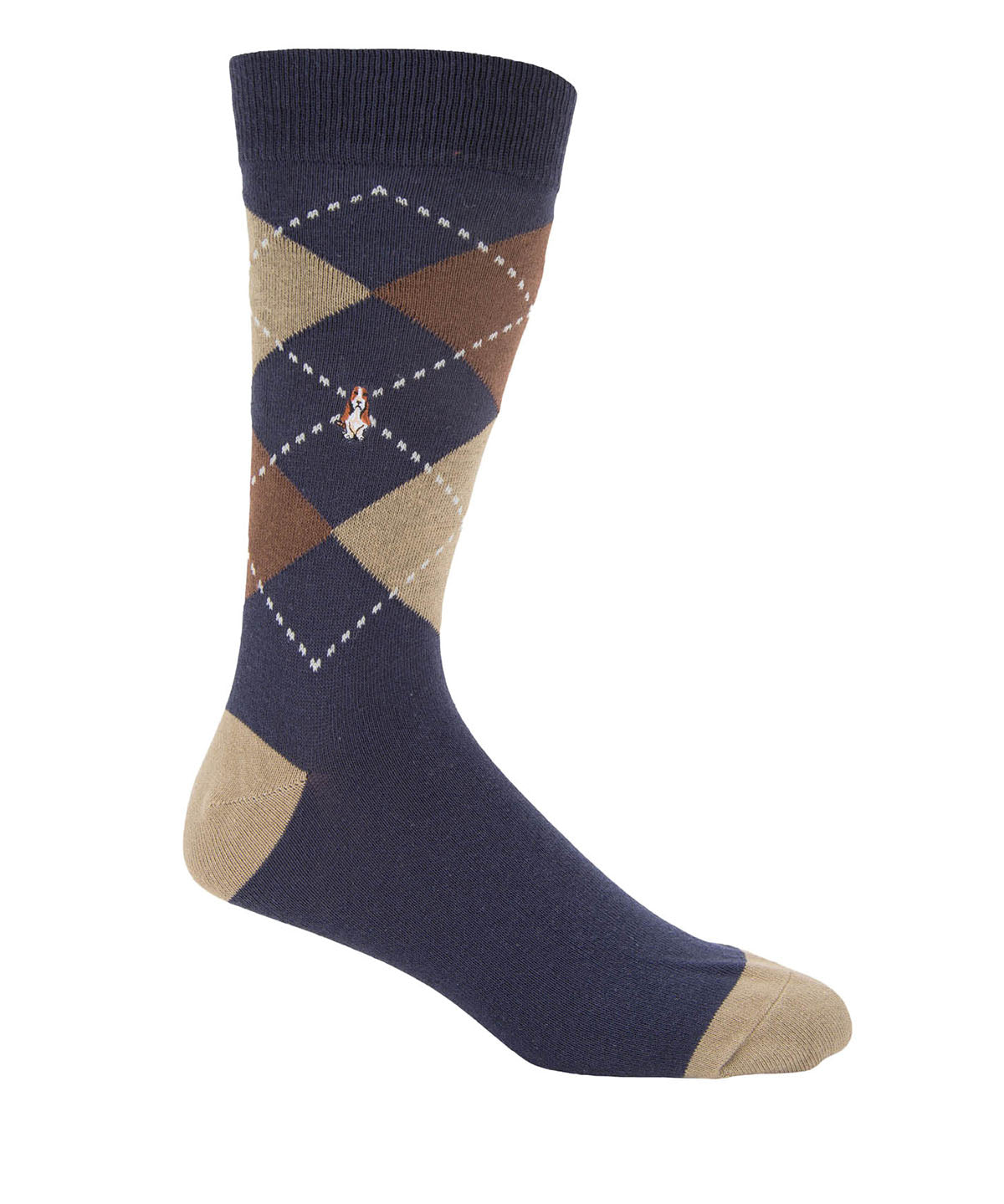 Calcetin Algodón Hombre C Diamond Azul Hush Puppies