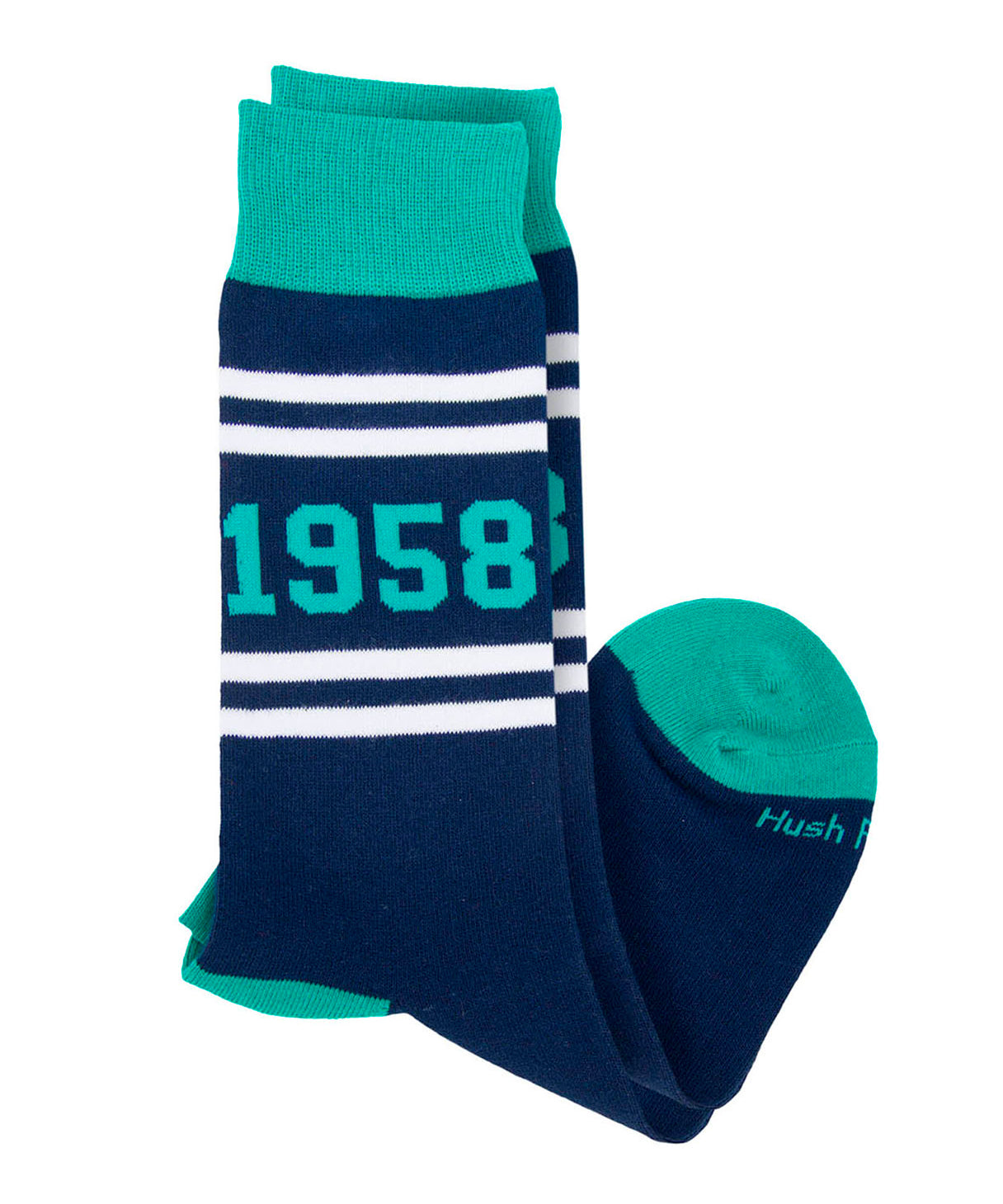 Calcetin Algodón Hombre C 1958 Azul Hush Puppies