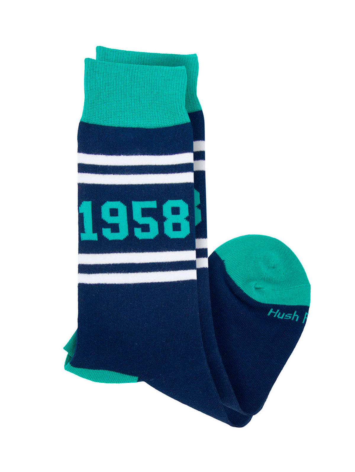 Calcetin Algodón Hombre C 1958 Azul Hush Puppies