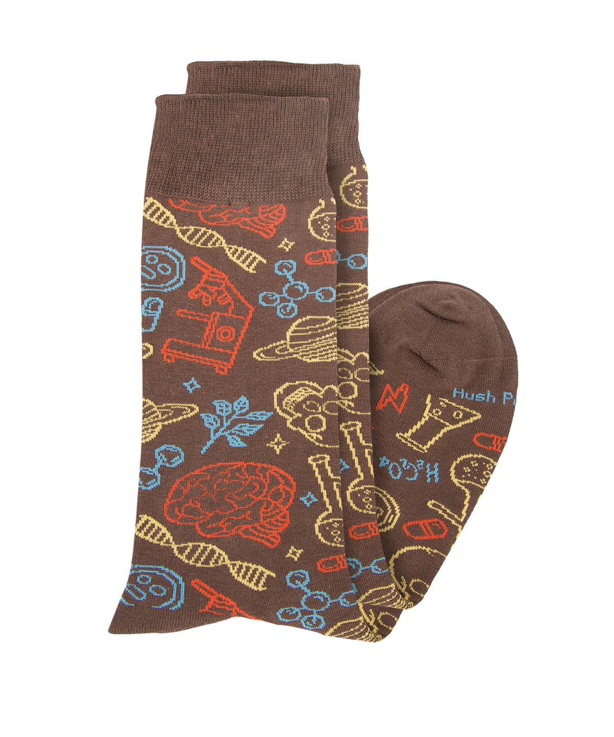 Calcetin Algodón Hombre C Science Café Hush Puppies