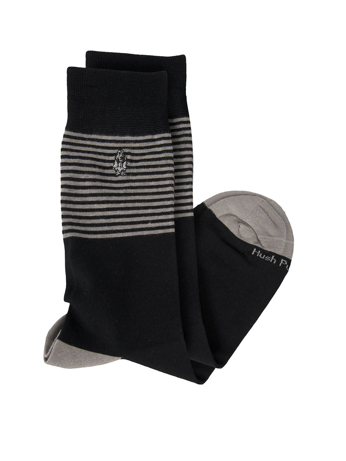 Calcetin Algodón Hombre D Dog Line Negro Hush Puppies