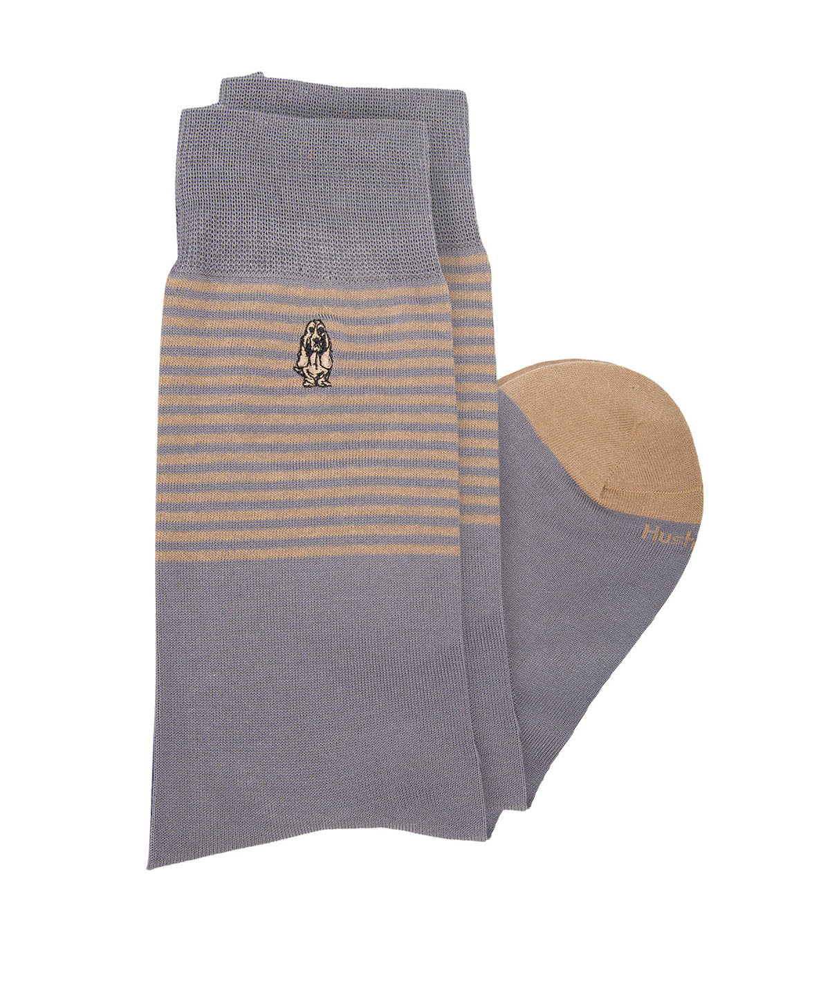 Calcetin Algodón Hombre D Dog Line Gris Hush Puppies