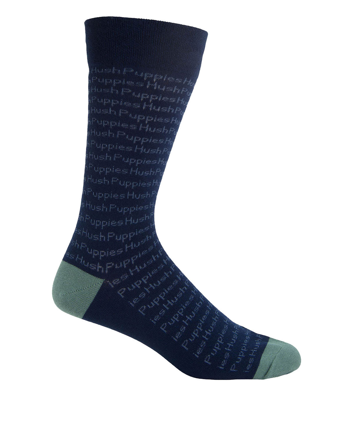 Calcetin Algodón Hombre C Cuff Hprepeat Azul Hush Puppies