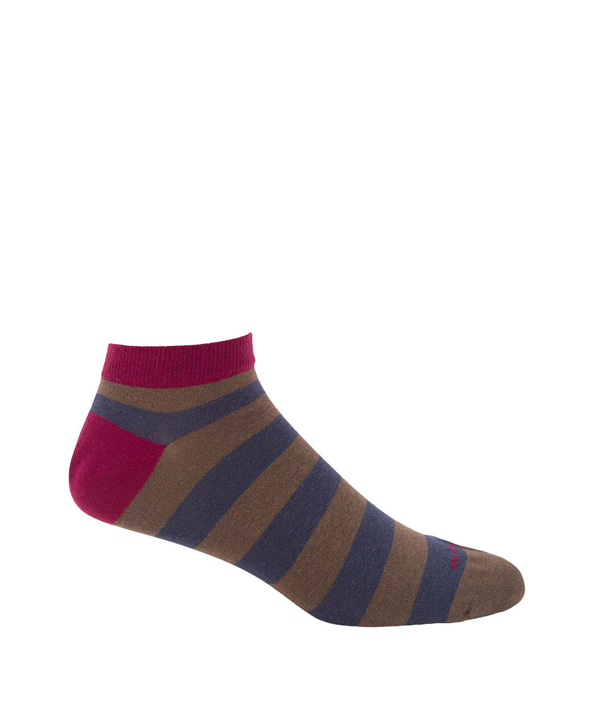 Calcetin Algodón Hombre Ped Bigblock Café Hush Puppies