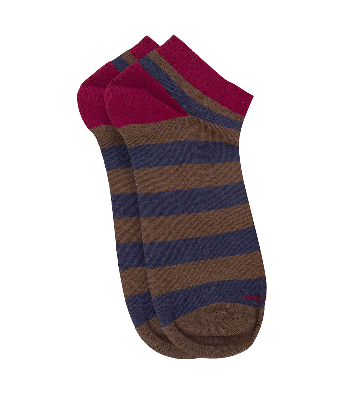 Calcetin Algodón Hombre Ped Bigblock Café Hush Puppies