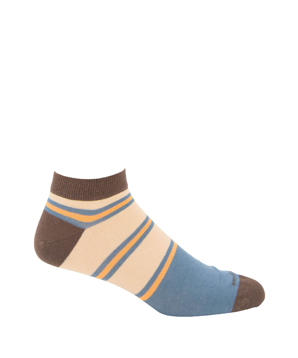 Calcetin Algodón Hombre Ped Rayas Azul Hush Puppies