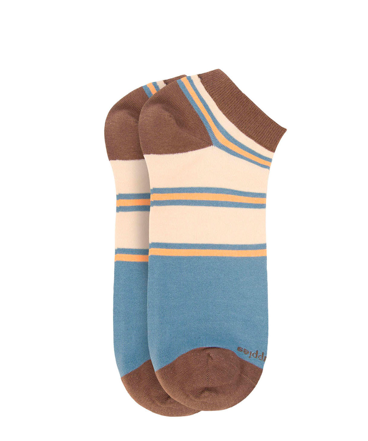 Calcetin Algodón Hombre Ped Rayas Azul Hush Puppies