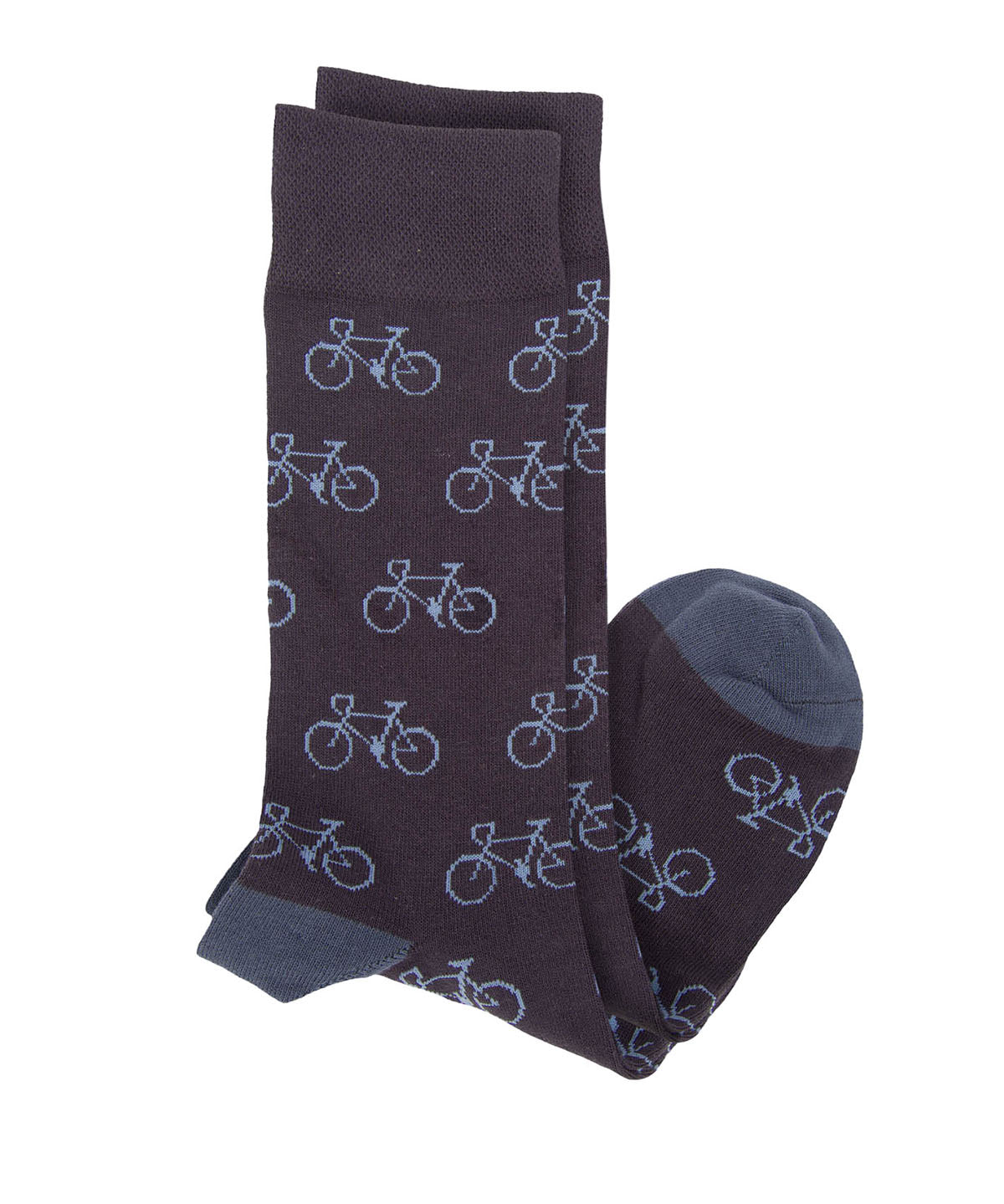 Calcetin Algodón Hombre C Cuff Pedal Gris Hush Puppies