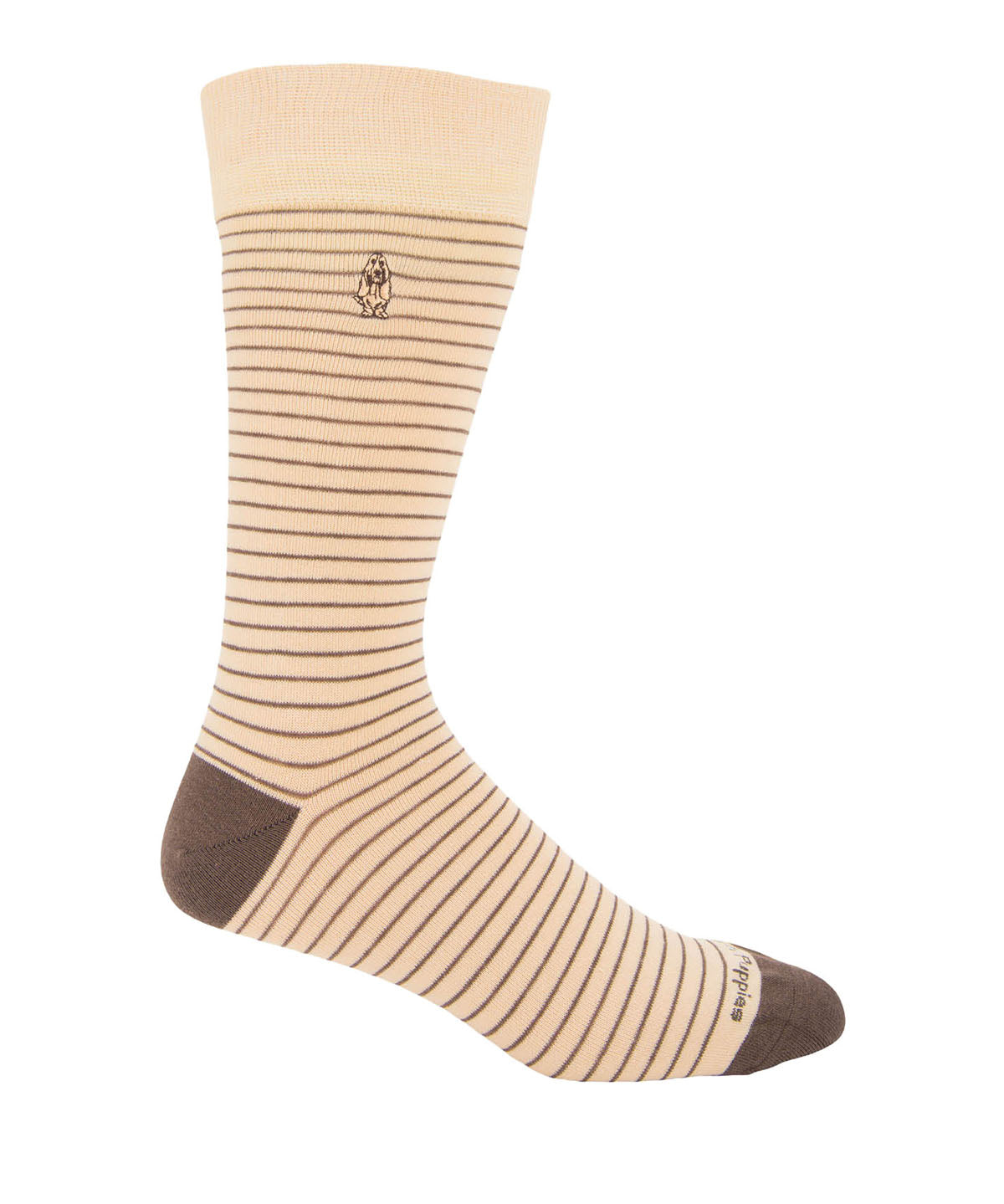 Calcetin Algodón Hombre C Multistripe Beige/Crudo Hush Puppies