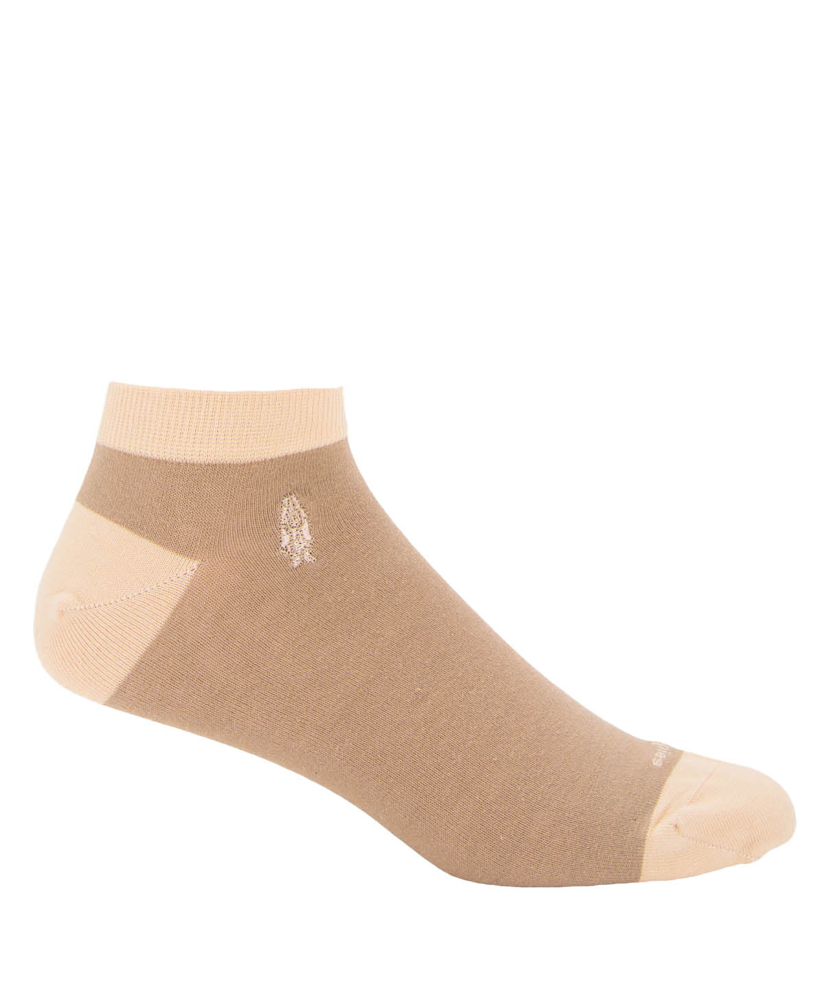 Calcetin Algodón Hombre Ped Plain Dog Beige/Crudo Hush Puppies