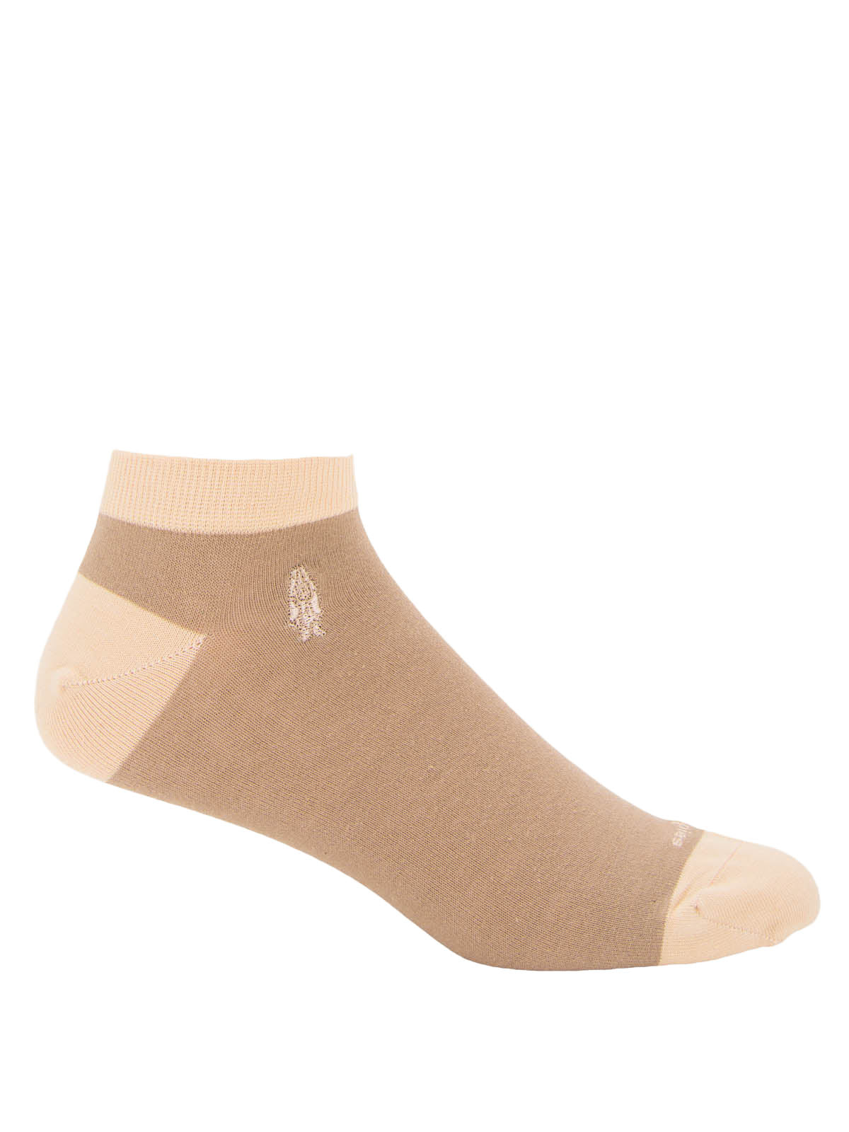 Calcetin Algodón Hombre Ped Plain Dog Beige/Crudo Hush Puppies