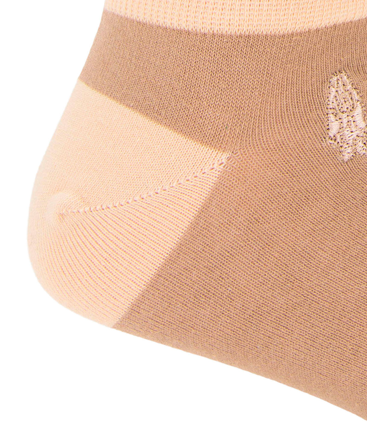 Calcetin Algodón Hombre Ped Plain Dog Beige/Crudo Hush Puppies