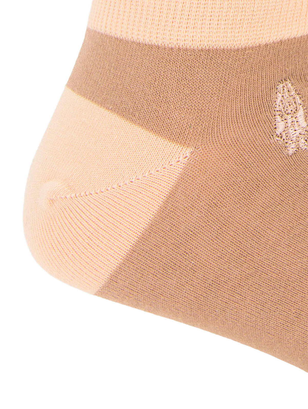 Calcetin Algodón Hombre Ped Plain Dog Beige/Crudo Hush Puppies