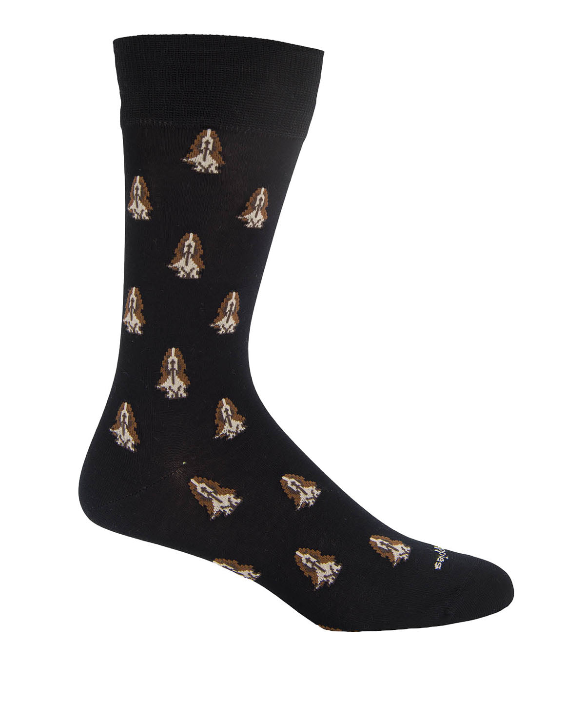 Calcetin Algodón Hombre D Basset Negro Hush Puppies