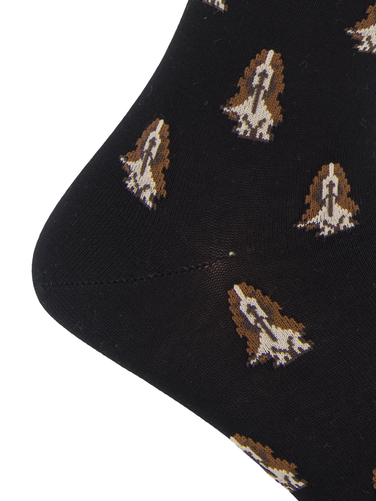 Calcetin Algodón Hombre D Basset Negro Hush Puppies