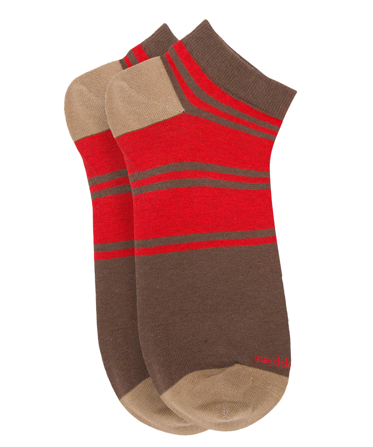 Calcetin Algodón Hombre Ped Multiline Café Hush Puppies