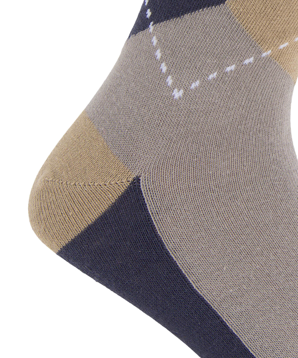 Calcetin Algodón Hombre C Rombos Gris Hush Puppies