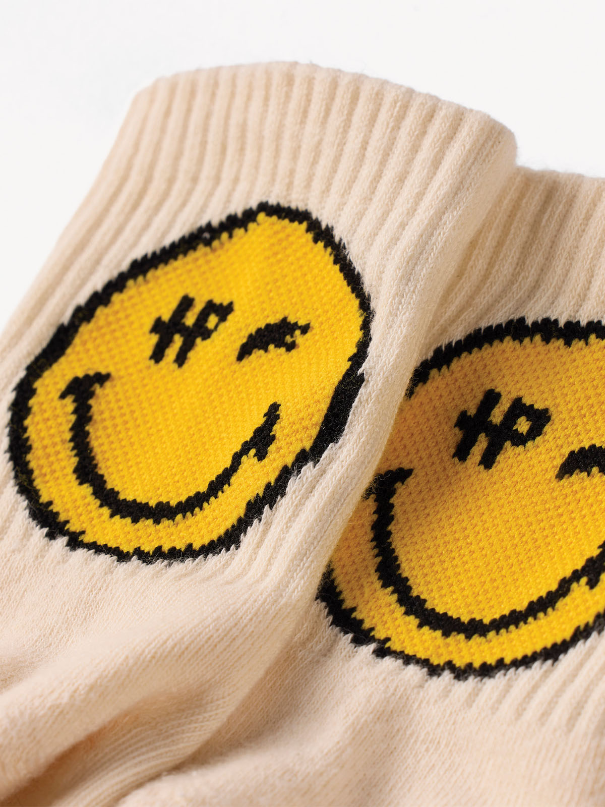 Calcetin Algodon Hombre Hph Smile Sock Blanco Hush Puppies | Hush Puppies