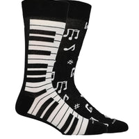 Calcetin Algodón Hombre Diff Piano Negro Hush Puppies