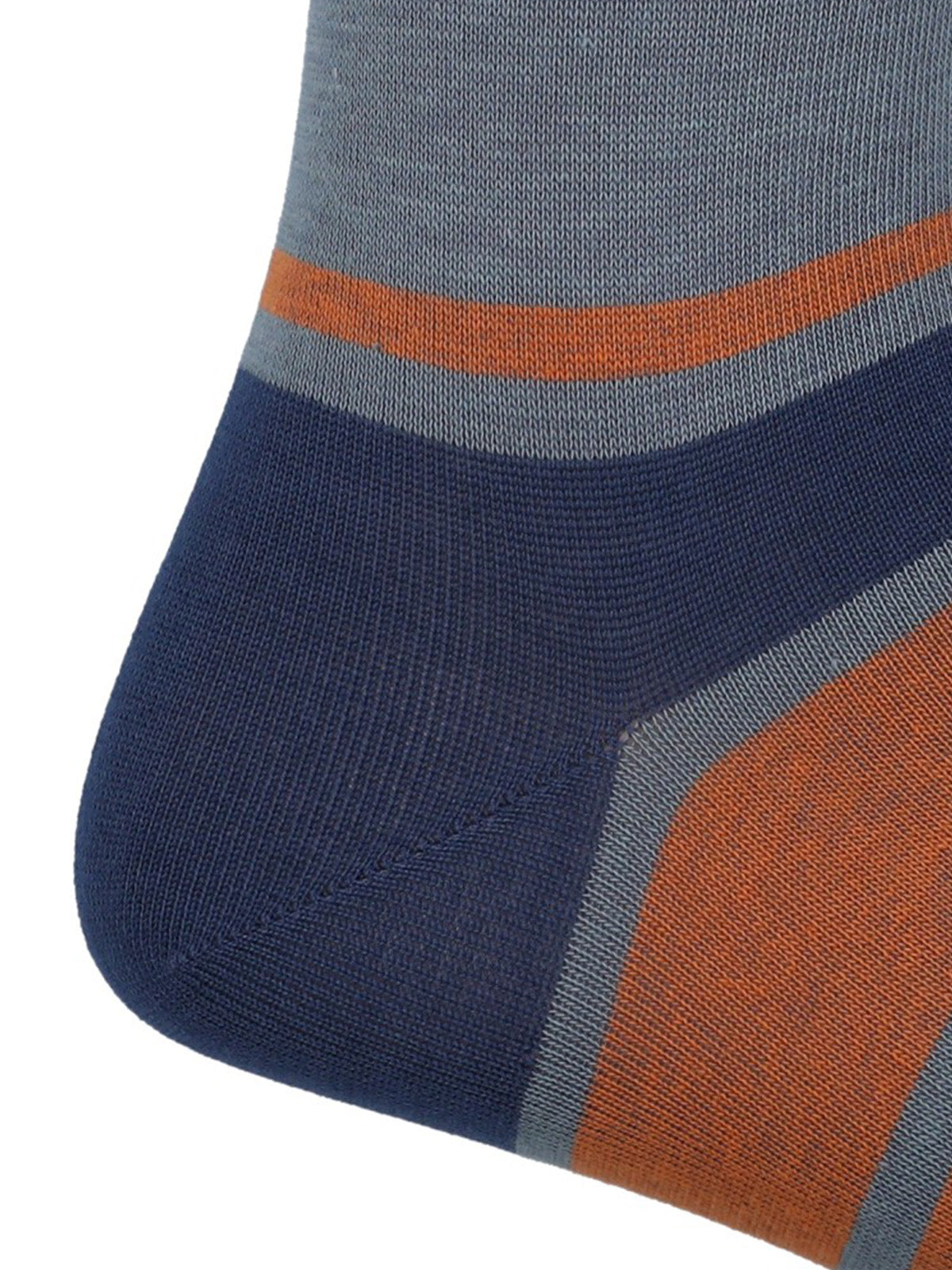 Calcetin Algodón Hombre D Stripes Azul Hush Puppies