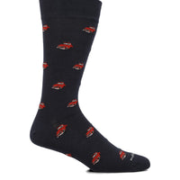 Calcetin Algodón Hombre C Cuff Car Azul Hush Puppies