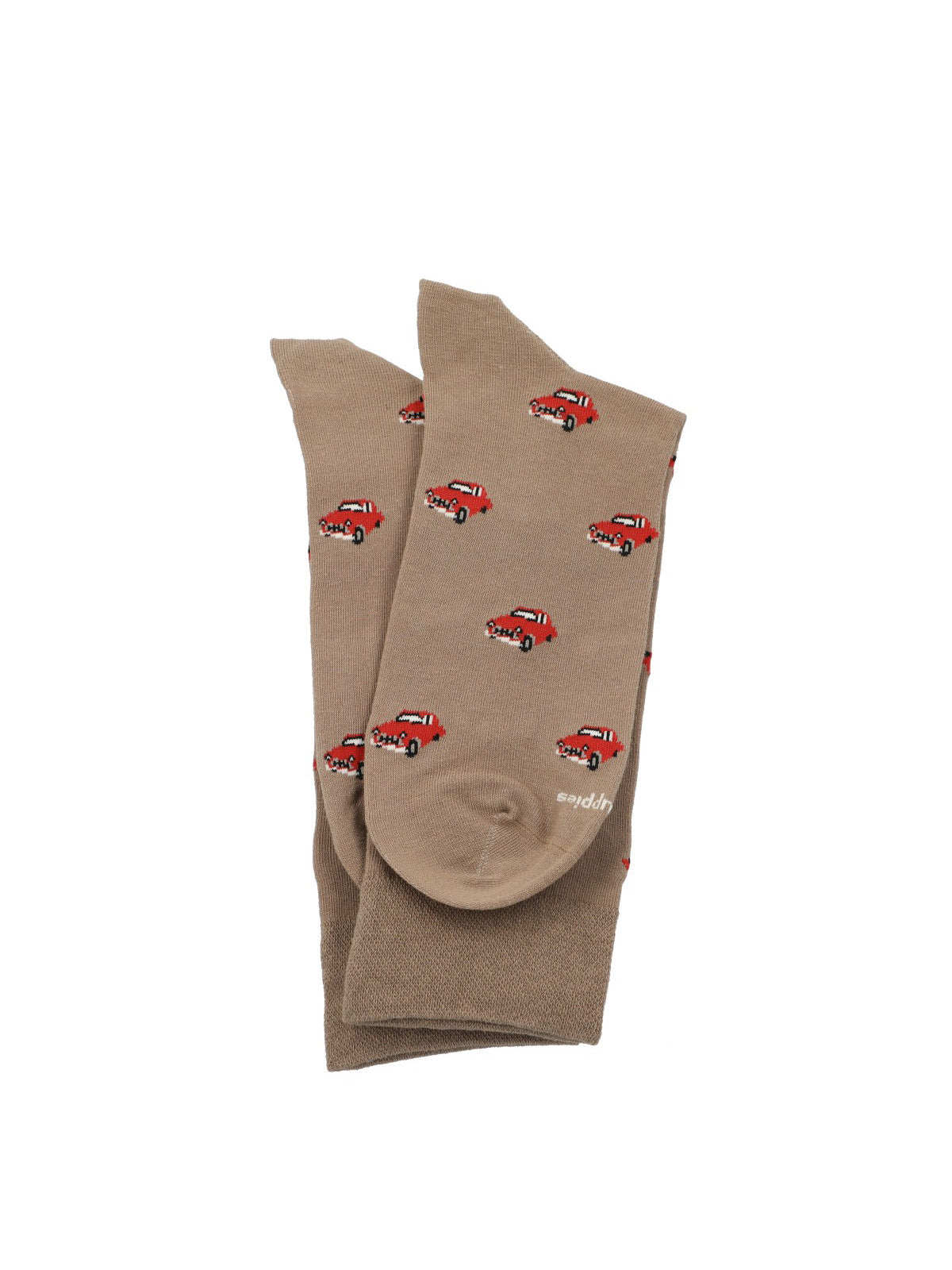 Calcetin Algodón Hombre C Cuff Car Café Hush Puppies