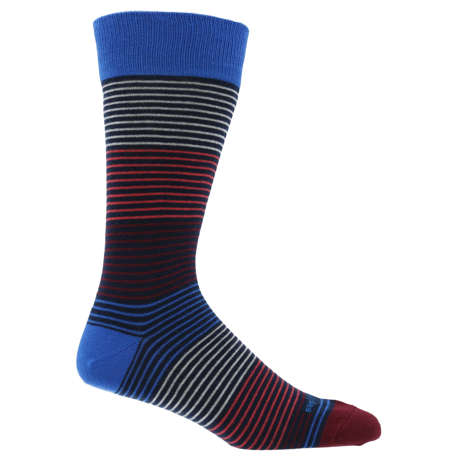 Calcetin Algodón Hombre C Fineline Azul  Hush Puppies | Hush Puppies