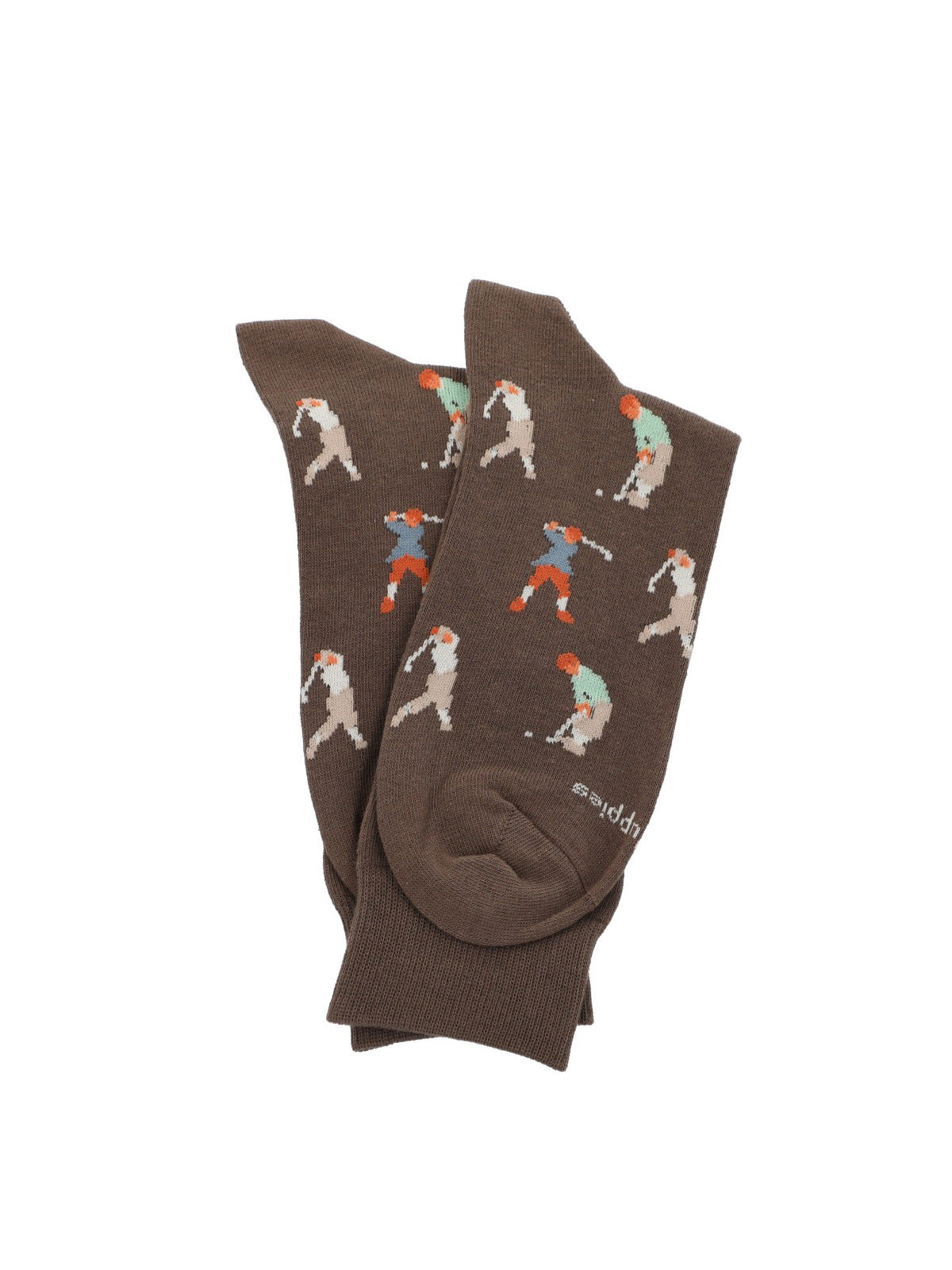 Calcetin Algodón Hombre C Golfer Café Hush Puppies